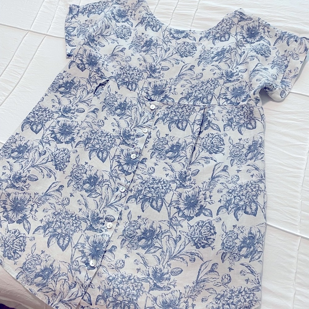 Floral Button-Down blouse